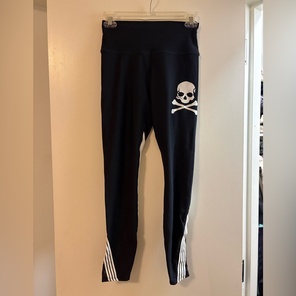 SoulCycle Black Skull Leggings